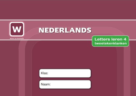 1A Letters leren 4 &ndash; Lesmateriaal (wire-O)