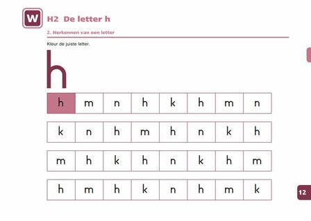 1A Letters leren 3 &ndash; Lesmateriaal (wire-O)