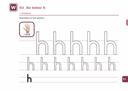 1A Letters leren 3 &ndash; Lesmateriaal (wire-O)