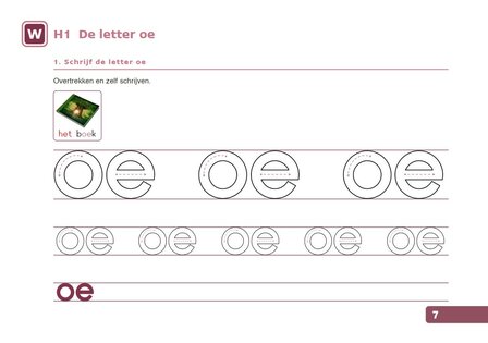 1A Letters leren 4 &ndash; Lesmateriaal (wire-O)