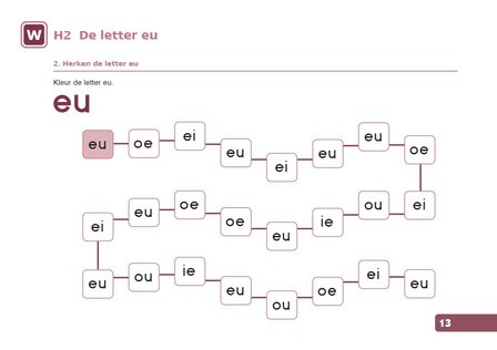 1A Letters leren 4 &ndash; Lesmateriaal (wire-O)