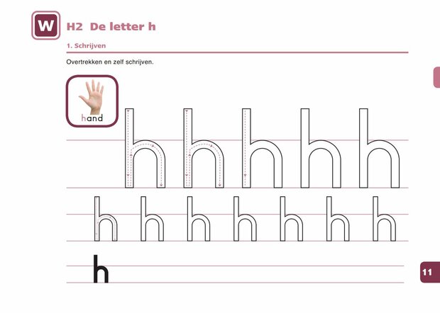 1A Letters leren 3 – Lesmateriaal (wire-O)