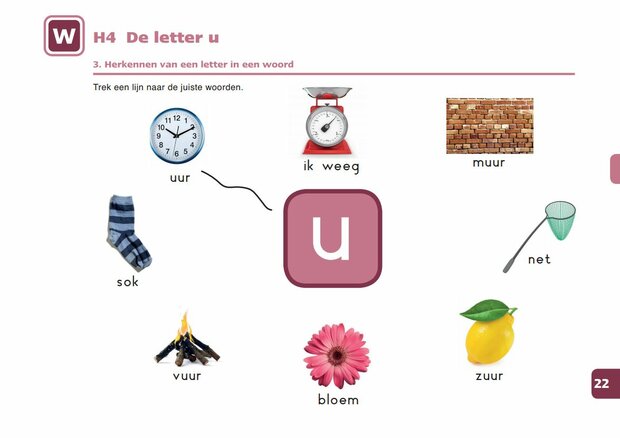 1A Letters leren 3 – Lesmateriaal (wire-O)