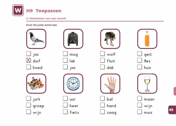 1A Letters leren 3 – Lesmateriaal (wire-O)